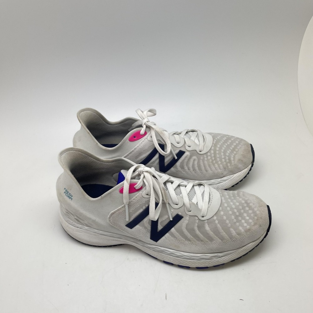 New Balance Shoes Mens 6.5 Fresh Foam Running YP860L11‎ White Athletic Trainers